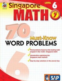 Enlarge image Cover: 70 Must-Know Word Problems, Grade 7 - Frank Schaffer Publications