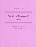 Cover: Proceedings of the Intelligent Vehicles '95 Symposium - I.E.E.E.Press