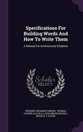 Cover: Specifications For Building Words And How To Write Them - Palala Press
