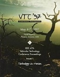 Cover: 1997 IEEE 47th Vehicular Technology Conference - I.E.E.E.Press