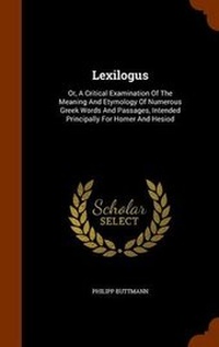 Abbildung von: Lexilogus - Arkose Press