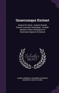 Cover: Quaecumque Exstant - Palala Press
