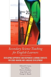 Enlarge image Cover: Secondary Science Teaching for English Learners - Rowman & Littlefield Publishers