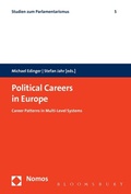 Cover: Political Careers in Europe - Nomos/Bloomsbury