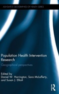 Cover: Population Health Intervention Research - Routledge