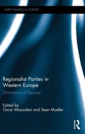 Cover: Regionalist Parties in Western Europe - Routledge