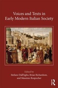 Cover: Voices and Texts in Early Modern Italian Society - Routledge