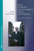 Cover: John Warwick Montgomery's Legal Apologetic - Wipf & Stock Publishers