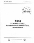 Cover: Statistical Metrology: 3rd International Workshop - I.E.E.E.Press