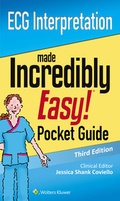 Cover: ECG Interpretation: An Incredibly Easy Pocket Guide - Lippincott Williams and Wilkins