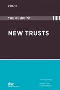 Cover: The Guide to New Trusts 2016/17 - Directory of Social Change