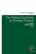 Cover: The Political Economy of Chinese Finance - Emerald Publishing Limited