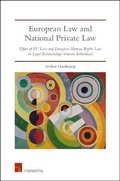 Cover: European Law and National Private Law - Intersentia Ltd