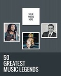 Cover: 50 Greatest Music Legends - I Am The Greatest Ltd