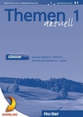 Cover: Themen aktuell 1. Glossar Deutsch-Polnisch - Hueber Verlag eBooks