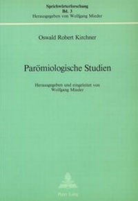 Abbildung von: Parömiologische Studien - Peter Lang Verlag