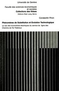 Bild: Ph&eacute;nom&egrave;nes de substitution et &eacute;volution technologique - Peter Lang Verlag