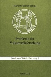 Abbildung von: Probleme der Volksmusikforschung - Peter Lang Verlag