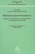 Cover: Politisches Sprichw&ouml;rterbrevier - Peter Lang Verlag
