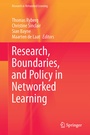 Cover: Research, Boundaries, and Policy in Networked Learning - Springer