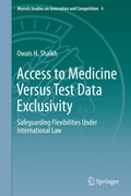 Cover: Access to Medicine Versus Test Data Exclusivity - Springer