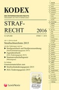 Bild: KODEX Strafrecht 2016 - LexisNexis Verlag ARD ORAC GmbH
