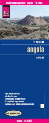 Abbildung von: Reise Know-How Landkarte Angola (1:1.400.000) - Reise Know-How Verlag Peter Rump GmbH