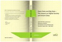Enlarge image Cover: Open Data and Big Data - The Impact on Digital Society and Smart Cities - IAFeS Edition