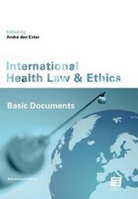 Abbildung von: International Health Law & Ethics - Maklu Pub