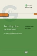 Cover: Perceiving Crime as Alternative?, 5 - Maklu Pub