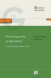 Enlarge image Cover: Perceiving Crime as Alternative?, 5 - Maklu Pub