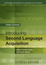 Cover: Introducing Second Language Acquisition - Cambridge University Press