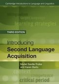 Cover: Introducing Second Language Acquisition - Cambridge University Press