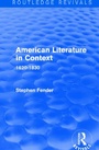 Cover: American Literature in Context - Routledge