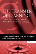 Cover: The Transfer of Learning - Routledge