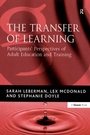 Cover: The Transfer of Learning - Routledge