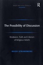 Cover: The Possibility of Discussion - Routledge