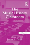 Cover: The Music History Classroom - Routledge