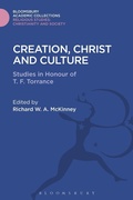 Cover: Creation, Christ and Culture - Bloomsbury Academic