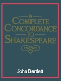 Cover: A Complete Concordance to Shakespeare - Palgrave Macmillan