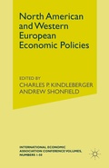 Cover: North American and Western European Economic Policies - Palgrave Macmillan