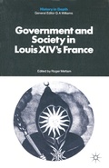 Cover: Government and Society in Louis XIV's France - Palgrave Macmillan
