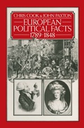 Cover: European Political Facts 1789-1848 - Palgrave Macmillan