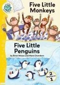 Cover: Five Little Monkeys; Five Little Penguins - Crabtree Publishing Co,US