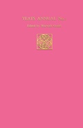 Cover: Yeats Annual No. 3 - Palgrave Macmillan