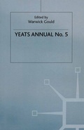 Cover: Yeats Annual No 5 - Palgrave Macmillan
