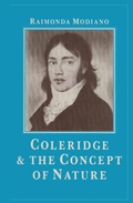 Cover: Coleridge and the Concept of Nature - Palgrave Macmillan