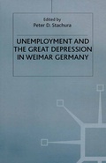 Cover: Unemployment and the Great Depression in Weimar Germany - Palgrave Macmillan