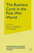 Cover: The Business Cycle in the Post-War World - Palgrave Macmillan