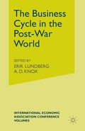 Cover: The Business Cycle in the Post-War World - Palgrave Macmillan